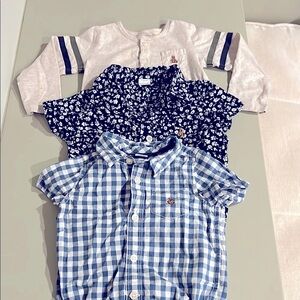 Set of GAP Toddler Boys Brannan Bear Tops/Onesies